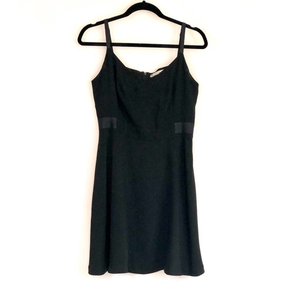 0066 Rachel Roy Black Flirty Mini Dress - Picture 2 of 8